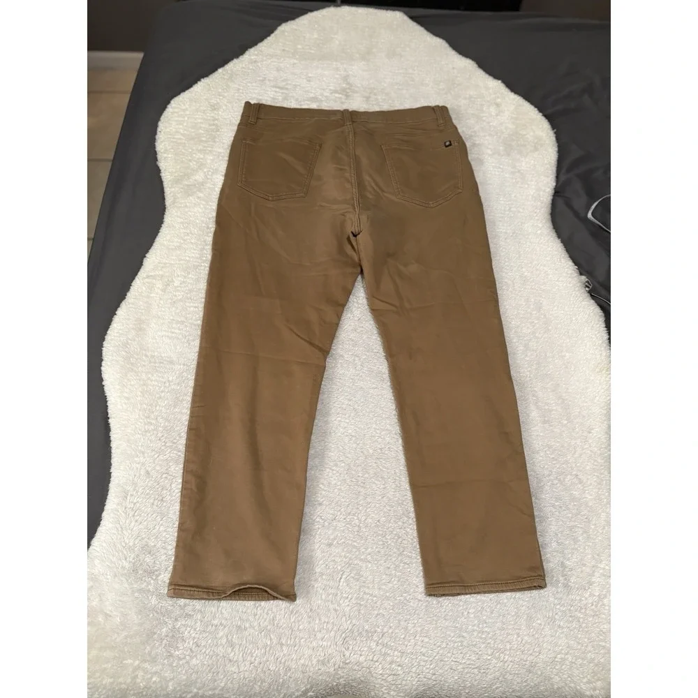 Banana Republic Men's Tapered Brown Chino Pants 36x29 Act (36x27)‎ Pants
